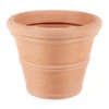 Vasar Kunststoff-Topf Doppio Bordo, Rund, Terrakotta -Gartenbedarfsgeschäft 1107614 BildFS 001 UebertopfImprunetaDoppioBordoKunTopfImpruneta70Cm