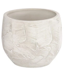 Dehner Keramik-Übertopf Alessio, Bauchig