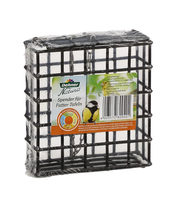 Dehner Natura Spender Für Futtertafeln Mit Tafel-Mix, 7-teilig 4 Dehner Natura Spender Für Futtertafeln Mit Tafel-Mix, 7-teilig – Bild 2