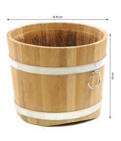 Küferei Kardos Robinienkübel, Rund -Gartenbedarfsgeschäft 1709096 WE BG 001 KuefereiKardosRobinienkuebelrund