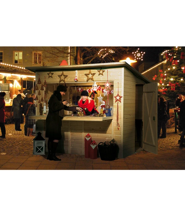 Weka Verkaufshaus 221, Ca. B283/H226/T240 Cm 4 Weka Verkaufshaus 221, Ca. B283/H226/T240 Cm – Bild 2