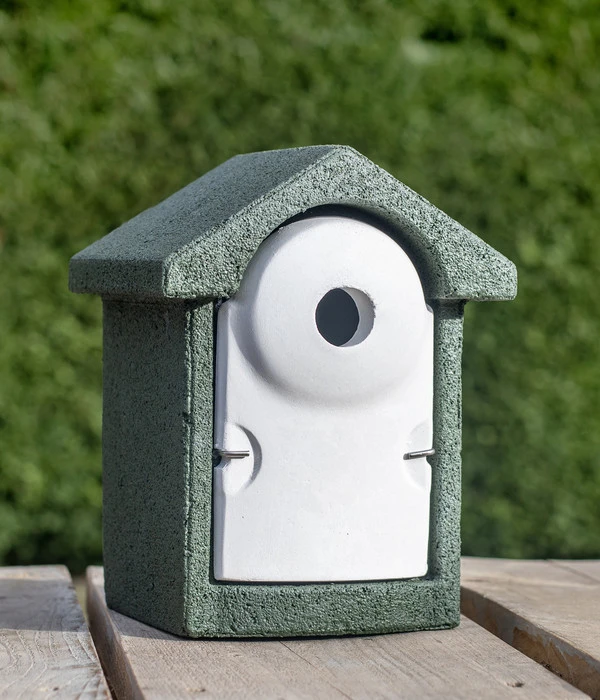 CJ Wildbird WoodStone® Nistkasten Holzbeton, Einflugloch Ca. Ø28 Mm, Grün 5 CJ Wildbird WoodStone® Nistkasten Holzbeton, Einflugloch Ca. Ø28 Mm, Grün – Bild 3