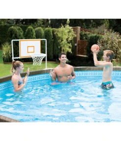 Summer Waves Basketball-Set Frame, Ca. B110/H95/T41 Cm -Gartenbedarfsgeschäft 2048965 WE MO 002 BasketballPool