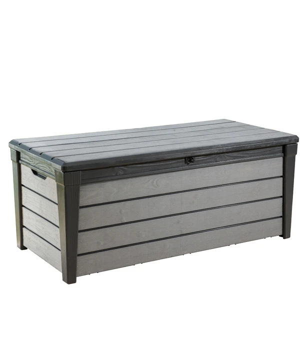 Keter Aufbewahrungsbox Brushwood, 455 Liter, Ca. B145/H60,3/T69,7 Cm 3 Keter Aufbewahrungsbox Brushwood, 455 Liter, Ca. B145/H60,3/T69,7 Cm