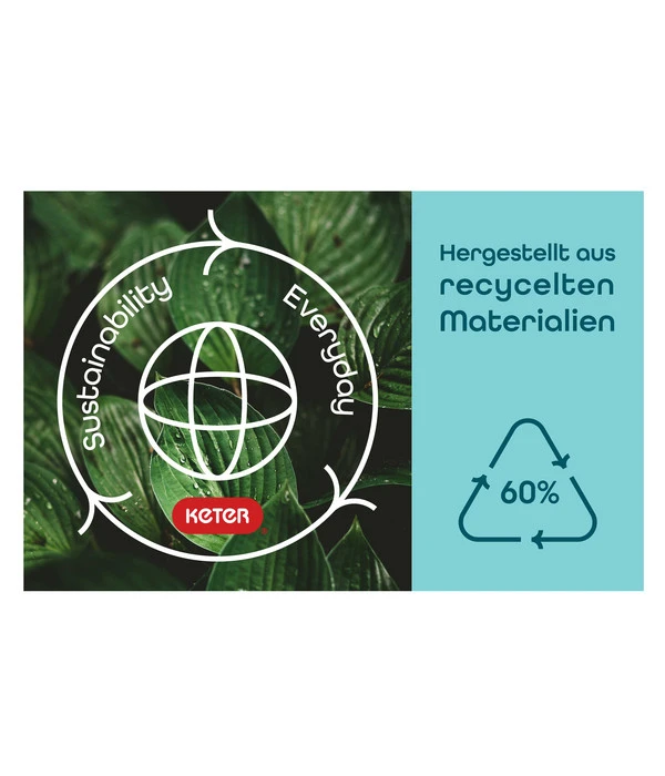 Keter Aufbewahrungsbox Brushwood, 455 Liter, Ca. B145/H60,3/T69,7 Cm 8 Keter Aufbewahrungsbox Brushwood, 455 Liter, Ca. B145/H60,3/T69,7 Cm – Bild 6