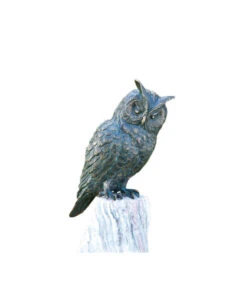 Rottenecker Bronzefigur Waldohreule