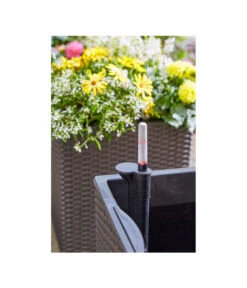 Dehner Kunststoff-Pflanztopf Dallas, Quadratisch, Ca. B35/H34/T35 Cm -Gartenbedarfsgeschäft 2460046 2460053 2460038 WE DE 001 DehnerKunststoffTopfquadratisch36cmgranitbraunTopfBlumentopfPflanztopfPflanzgefaess