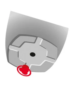 Scheurich Kunststoff-Topf Wave Globe Cubo, Schwarz-granit -Gartenbedarfsgeschäft 2508570 2508620 2508646 2508679 WE DE 003 KunststoffTopfSchwarzWeissGranit