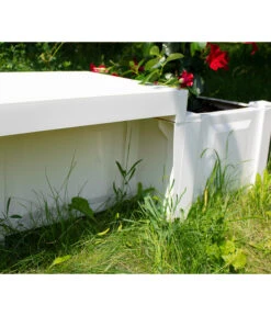 KHW Kunststoff-Gartenbank Berlin -Gartenbedarfsgeschäft 2547339 WE DE 003 BankBerlinweiss