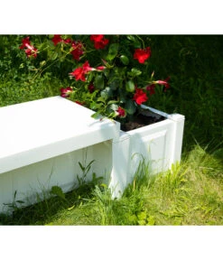 KHW Kunststoff-Gartenbank Berlin -Gartenbedarfsgeschäft 2547339 WE DE 006 BankBerlinweiss