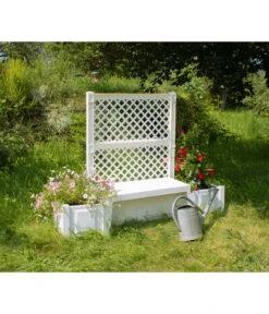 KHW Kunststoff-Gartenbank Kopenhagen -Gartenbedarfsgeschäft 2547511 WE MO 004 BankKopenhagenweiss