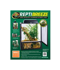 Zoo Med Reptibreeze Freiluft Aluminium Gaze Terrarium