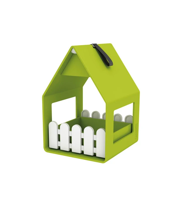 Emsa Landhaus Futterhaus, Grün 3 Emsa Landhaus Futterhaus, Grün