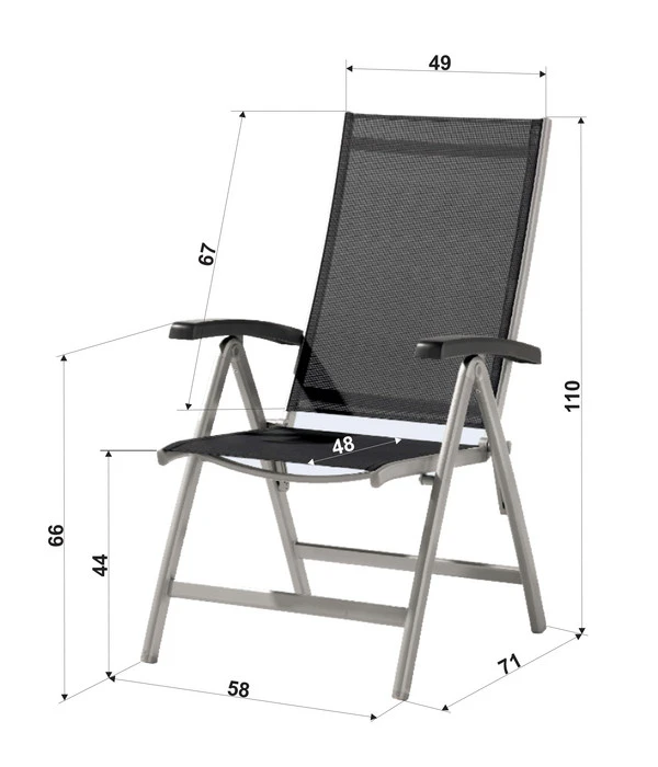 Sieger Klappsessel Bodega 4 Sieger Klappsessel Bodega – Bild 2