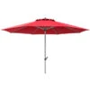 Schneider Premium Sonnenschirm Gemini, Rund, Ca. Ø360 Cm -Gartenbedarfsgeschäft 2887891 WE FS 001 SchirmGemini360rot