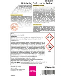 PROTECT HOME Dimaxx Grünbelag Entferner, 1 L 5 PROTECT HOME Dimaxx Grünbelag Entferner, 1 L -Gartenbedarfsgeschäft 2914414 WE DE DimaxxGruenbelagEntfernerProtectHomeGruenbelagentferner