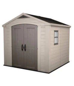 Keter Kunststoffgerätehaus Factor 8x8, Ca. B256,5/H243/T255 Cm
