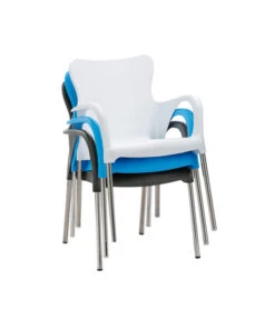 Best Alu-Stapelsessel Maui, 4er Set 9 Best Alu-Stapelsessel Maui, 4er Set -Gartenbedarfsgeschäft 3046851 WE DE 001 4erStapelsesselMauiWeiss