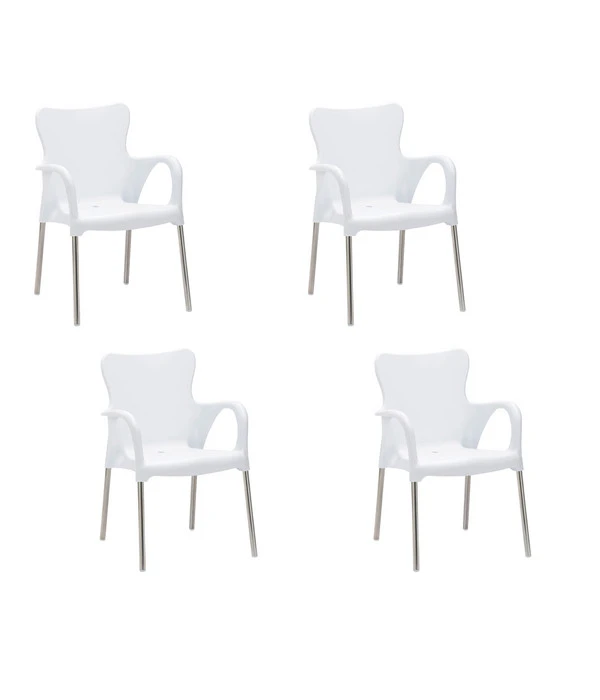 Best Alu-Stapelsessel Maui, 4er Set 3 Best Alu-Stapelsessel Maui, 4er Set