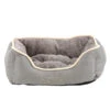 Dehner Lieblinge Kuschelbett Sammy, Rechteckig, Grau