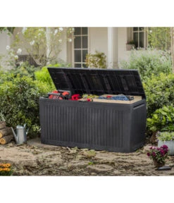 Keter Aufbewahrungsbox Comfy, 270 Liter, Ca. B116,7/H57/T44,7 Cm -Gartenbedarfsgeschäft 3128733 WE MO 002 KeterAufbewahrungsbox