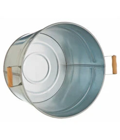 Zink-Pflanzkübel, Ø 36 Cm 7 Zink-Pflanzkübel, Ø 36 Cm -Gartenbedarfsgeschäft 323618 BildD 001 PflanzkuebelFuerDenBalkonPflKuebelVerzinkt36Cm