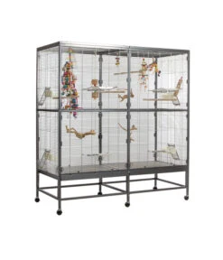 Montana Vogelvoliere Paradiso 150 -Gartenbedarfsgeschäft 3239878 WE D 002 PPVoliereParadiso150AntikPlatinum