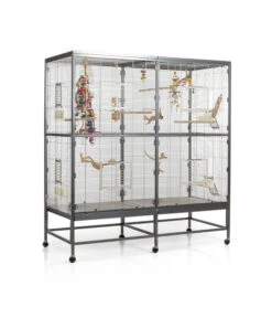 Montana Vogelvoliere Paradiso 150 -Gartenbedarfsgeschäft 3239878 WE D 003 PPVoliereParadiso150AntikPlatinum