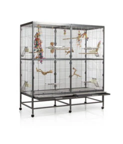 Montana Vogelvoliere Paradiso 150 -Gartenbedarfsgeschäft 3239878 WE D 004 PPVoliereParadiso150AntikPlatinum