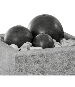 Dehner Granit-Gartenbrunnen Belluno, Ca. B56/H28/T56 Cm -Gartenbedarfsgeschäft 3274156 WE DE 002 BrunnenBellunoNEU