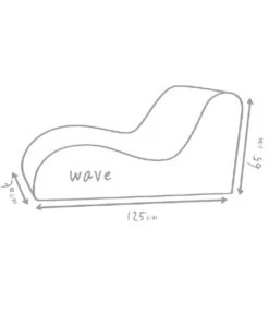 Outbag Outdoor-Sitzsack Wave Deluxe Skin 7 Outbag Outdoor-Sitzsack Wave Deluxe Skin -Gartenbedarfsgeschäft 3502218 WE DE 002 WaveSkinKiesel