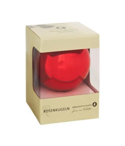 ELIAS Glashütte Rosenkugel, Verspiegelt -Gartenbedarfsgeschäft 352724 BildFS 001 FarbglashuetteLauschaGartenglaskugelGartenglaskugelRot12Cm
