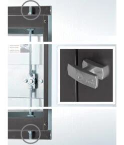 Biohort Gerätehaus Europa 2 -Gartenbedarfsgeschäft 3661253 WE DE 003 Biohort2fach Verriegelung Europa