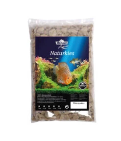 Dehner Aqua Premium Naturkies Plättchenkies, 8-16 Mm