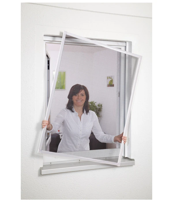Hecht Fliegengitter Fensterbausatz Basic, Ca. B100/H120 Cm 3 Hecht Fliegengitter Fensterbausatz Basic, Ca. B100/H120 Cm