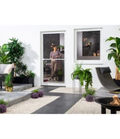 Hecht Fliegengitter Türbausatz Basic, Ca. B100/H210 Cm -Gartenbedarfsgeschäft 4020061 4020079 4020087 WE MO 003 HechtTuerbausatzBasic