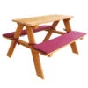Habau Kinder Picknickbank, 89 X 79 X 50 Cm -Gartenbedarfsgeschäft 4031092 WE FS 001 Kinderpicknickbank