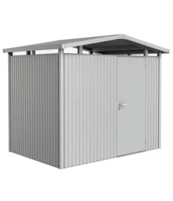 Biohort Metallgerätehaus Panorama® P2, Silber