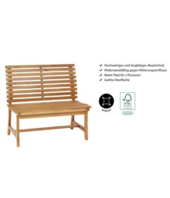 Dehner Akazienbank Paisley, 2-Sitzer 10 Dehner Akazienbank Paisley, 2-Sitzer -Gartenbedarfsgeschäft 4069167 WE IG 001 AkazienbankPaisley