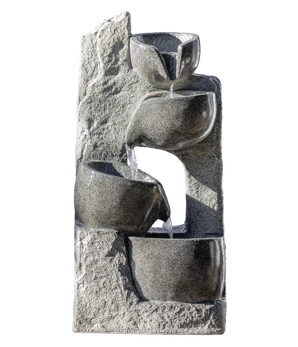 Dehner Polyresin-Gartenbrunnen Circ, Ca. H89 Cm 3 Dehner Polyresin-Gartenbrunnen Circ, Ca. H89 Cm