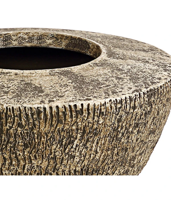 Dehner Keramik-Übertopf Stef, Bauchig, Braun, Ca. Ø25 Cm 4 Dehner Keramik-Übertopf Stef, Bauchig, Braun, Ca. Ø25 Cm – Bild 2