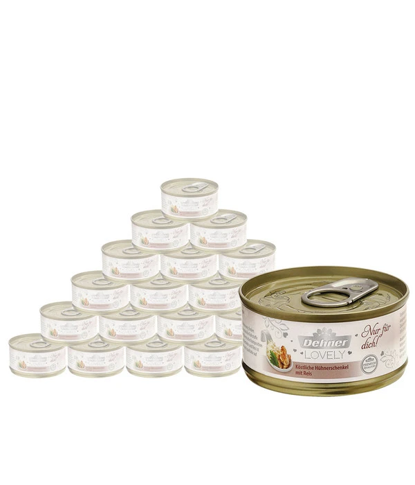 Dehner Premium Lovely Nassfutter Für Katzen Nur Für Dich! 3 Dehner Premium Lovely Nassfutter Für Katzen Nur Für Dich!