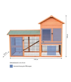 Trixie Nagerheim "Natura II", Ca. B93/H146/T199 Cm -Gartenbedarfsgeschäft 4101416 WE BG 001 TrixieNagerheimNaturaIIMG