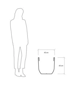 Farmet Kunststoff-Topf-Set Orione Alto, Rund, Grau, 2-teilig 12 Farmet Kunststoff-Topf-Set Orione Alto, Rund, Grau, 2-teilig -Gartenbedarfsgeschäft 4108791 WE DE 004 ORIONEALTOHoherRunderPflanzkuebelDurchmesser40cm40cmhochSTEINBEIGE