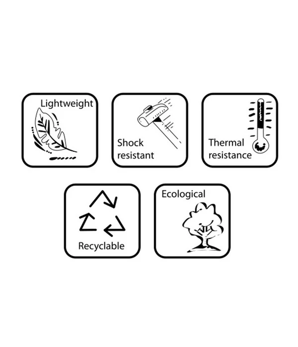 Farmet Kunststoff-Topf-Set Orione Alto, Rund, Grau, 2-teilig 6 Farmet Kunststoff-Topf-Set Orione Alto, Rund, Grau, 2-teilig – Bild 4