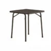 Sieger Garten-Klapptisch Mecalit-Pro, Ca. B70/H72/T70 Cm -Gartenbedarfsgeschäft 4122685 WE FS 001 Gartentischeckig70x70cmStahlrohrgestellMecalitProPlatte