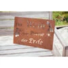 Ferrum Metall-Gedichttafel Poesie, 60 X 40 Cm, Rost -Gartenbedarfsgeschäft 4153532 WE MO 001 FerrumMetallGedichttafelPoesierostRostdekoMetalldekoGartenschild