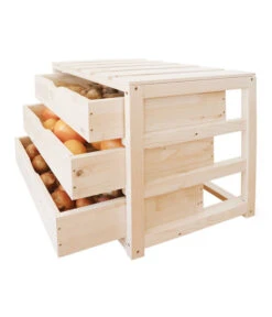 Habau Obst- Und Gemüsehorde, Ca. B50/H45/T40 Cm -Gartenbedarfsgeschäft 4192746 WE FS 003 habauGemueseobsthorde