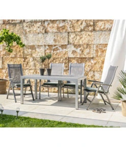 Dehner Klappsessel Chicago, Hochlehner -Gartenbedarfsgeschäft 4210274 WE MO 001 DehnerStapelstuhlChicago