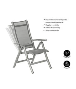 Dehner Klappsessel Chicago, Hochlehner -Gartenbedarfsgeschäft 4210316 WE IG 001 KLAPPSESSELCHICAGO